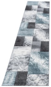 Modro-sivý behúň 80x300 cm Hawaii – Ayyildiz Carpets