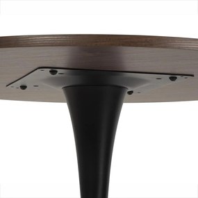 Jedálenský stôl AVENBERG ORBIS Ø100 hnedý