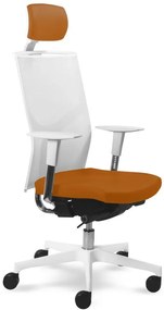 MAYER -  MAYER Kancelárska stolička PRIME MESH 2302 S čalúnenie SILVERTEX koženka