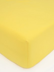 Jersey plachta Classic 160 x 200 cm – žltá