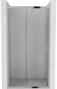 Mexen Apia, posuvné dvere do otvoru 115 x 190 cm, 6mm číre sklo, chrómový profil, 845-115-000-01-00