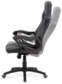 Autronic KA-G406 GREY Kancelárska stolička