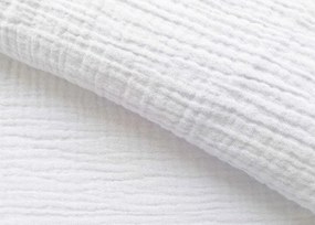Mušelínové obliečky Biele 140x220/70x90 cm – 100 % bavlna