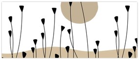 Obraz - Grafická lúka N⁰2 (120x50 cm)