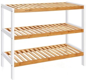 Botník MATE hnedá/biela