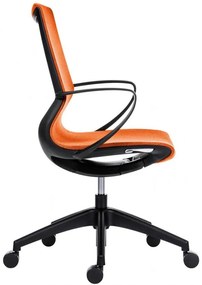 ANTARES -  ANTARES Kancelárska stolička VISION BLACK oranžová