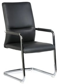 Konferenčná stolička NEAT, čierna