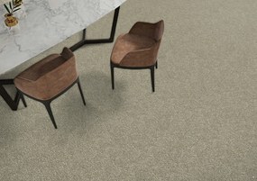 Lano, Metrážny koberec Aura 430, na mieru, šíře 4m,5m, hnedá, ab (mriežka), chodba / predsieň