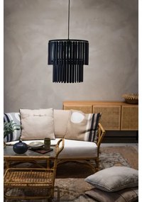 Markslöjd 108581 - Luster na lanku VIENTO 1xE27/40W/230V čierna