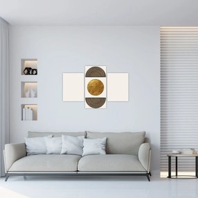 Obraz - Zlatý ornament N⁰1 (90x60 cm)