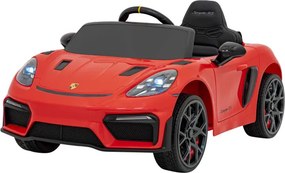 Elektrické autíčko Porsche Spyder RS 718 MP4 červené