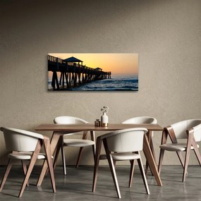 Obraz pláže (120x50 cm)