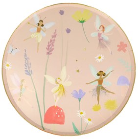 Meri Meri Papierový tanier Fairy - set 8 ks