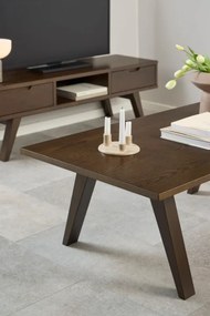 Konferenční stolek A-LINE 130 cm kouřový dub