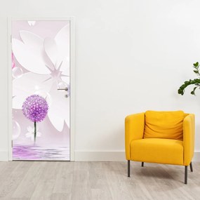 Fototapeta na dvere - Na rieke kvetín (95x205cm)