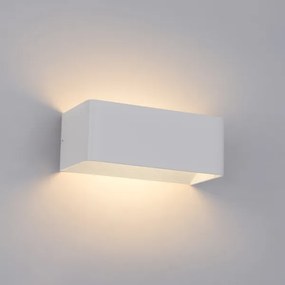 Brilagi - LED vonkajšie nástenné svietidlo DONNANI LED/7W/230V 20 cm biele IP44