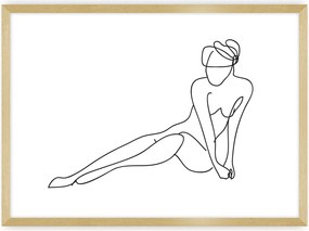 Plagát Figure Line II