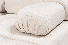 Doblo 3-sedačka s taštičkou ( L1-O1-1R-Pouffe) - svetlohnedá