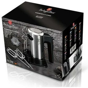 Berlinger Haus Ručný šľahač s príslušenstvom Black Silver Collection, 300 W