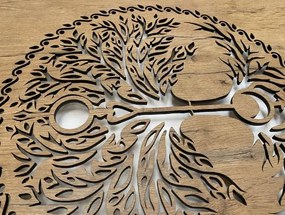 Obraz strom Život s led podsvietením na batériu