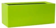 Fiberstone Glossy lime rectangular balcony S 40x20x20 cm