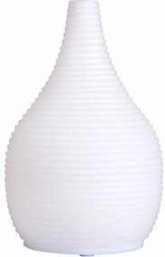 Aróma difuzér SNOWY, mliečne sklo, 90ml, 7 farieb, 5W, ⌀12,2x19,6cm, Nature7