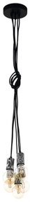 Eglo 43314 - Luster na lanku COULSDON 5xE27/10W/230V