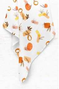 Biela mušelínová detská deka 75x100 cm Rhapsody – Mijolnir