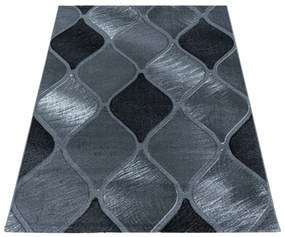 Ayyildiz Kusový koberec COSTA 3530, Čierna Rozmer koberca: 80 x 150 cm