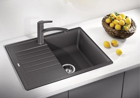Blanco Zia 45 S Compact, silgranitový drez 680x500x190 mm, 1-komorový, kávová, BLA-524730
