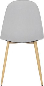 Jedálenská stolička strieborná CT-972 SIL2