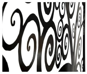 Kovová nástenná dekorácia 100x100 cm Three Plus - Mauro Ferretti