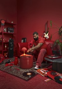 Louis Poulsen Prenosná lampa Panthella 160 V3 Coral