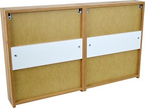 Comodo Zrkadlová skrinka Ideal OW 100 ZS LED-B s osvetlením Any LED 80 B, čierna