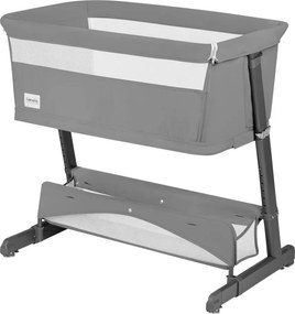 Lionelo - Otroška posteljica 5 v 1 THOMI PLUS Grey Concrete