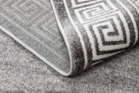 Koberec MATEO 8033/644 grécky, ramka - štrukturálny sivý
