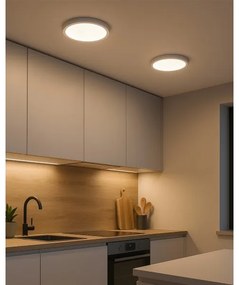 LED Stropné svietidlo LED/24W/230V 4200K pr. 28,5 cm biela