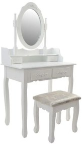 Bestent Toaletný stolík Primadonna WHITE