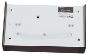 Moderné nástenné svietidlo Gunmetal 2-Lights - Otan