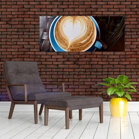 Obraz - Latte Art (120x50 cm)