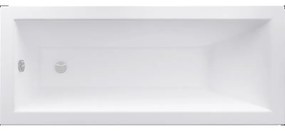 Mexen Cubik vaňa oblong 140 x 70 cm, biela - 55031407000