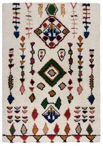 Krémový ručne tkaný vlnený koberec 160x230 cm Moroccan Fes – Flair Rugs