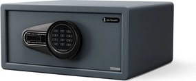Hotelový trezor elektronický s kódovým zámkom, na notebook 15″ a dokumenty, 200 x420x370 mm: ALFRED