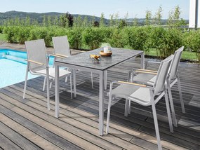Cubic HPL rozťahovací stôl antracit 140-210 cm