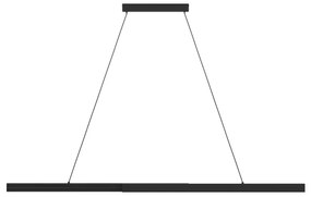 Eglo 390368 - LED Stmievateľný luster na lanku MONTEBUONO LED/20W/230V 3000K čierna