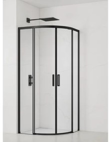 Sprchový kút čtvrtkruh 80x80 cm SAT TEX BB SATTEXSBB80CT, 1 ks