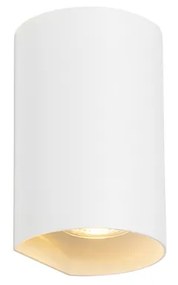 Inteligentná nástenná lampa biela okrúhla vrátane 2 WiFi GU10 - Sabbir
