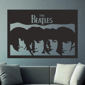 Veselá Stena Samolepka The Beatles Farba: černá, Veľkosť: 80 x 55 cm