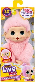Interaktívna mini opička Luna Lemon Moose 26764