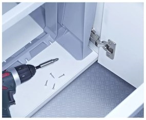 Plastový odpadkový kôš na triedený odpad/vstavaný 12 + 8 l City - Elletipi